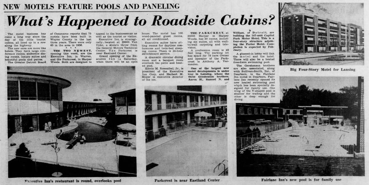 Fairlane Inn - June 1960 Article (newer photo)